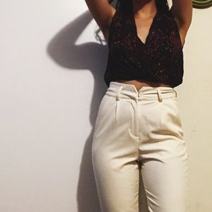 Cream-Colored Dress Pants